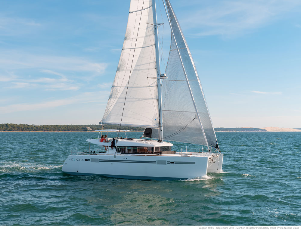 New Sail Catamaran for Sale  Lagoon 450 S Boat Highlights